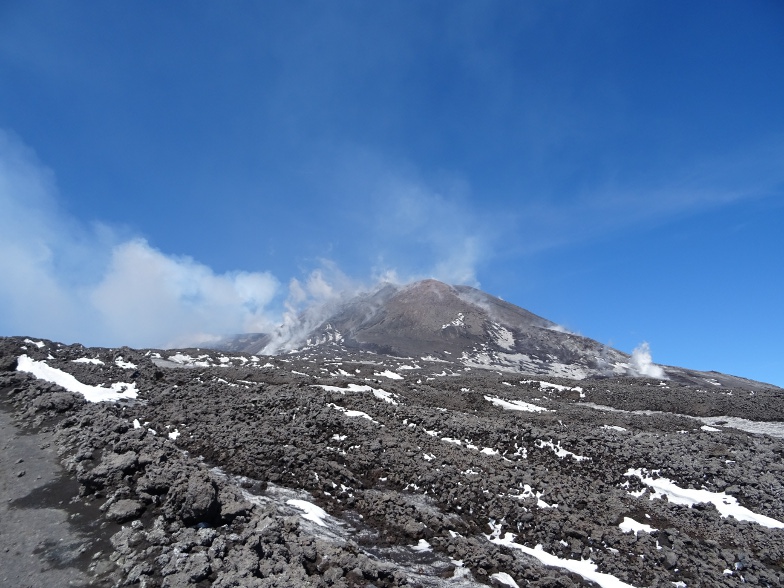 активный вулкан этна